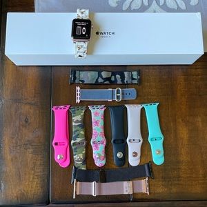 Apple Watch 3 with 11 Bands